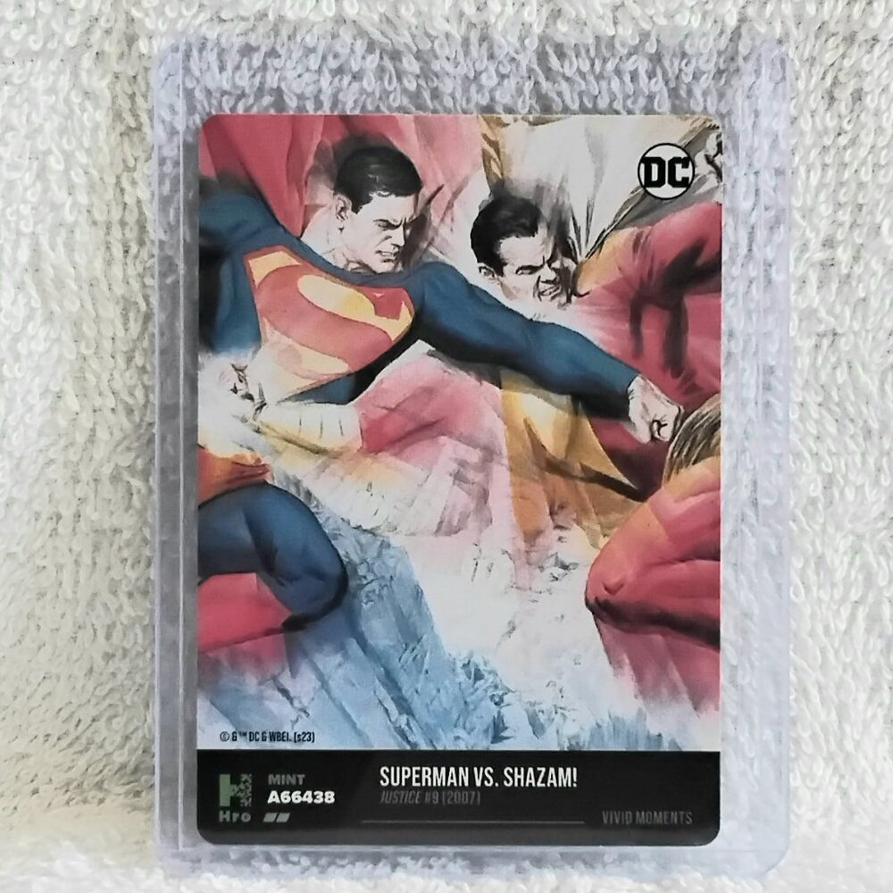 5/$20 Mint 2023 Hro Hybrid Superman Vs. Shazam! DC Card A66438!!